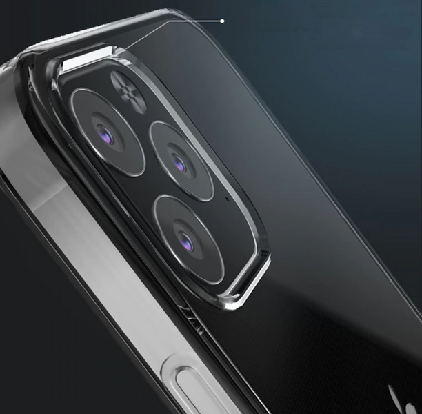 Ультратонкий 0,3 мм чохол для Apple iPhone 12 Pro прозорий (на айфон 12 про) 081947 фото