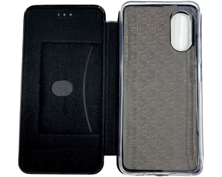 Чохол книжка New Book на OPPO A17 (оппо а17) чорний 087362 фото