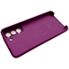 Чохол Soft touch для Samsung Galaxy S21 FE / баклажановий 086113 фото 3