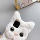 Чехол пушистый Fluffy Cat на iPhone 15 Pro Max / черный 098136 фото 2