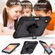 PC + TPU чохол Carbon Armor Cover Tablet на iPad AIR 4 2020 (10.9") / чорний 200713 фото 7