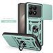 PC + TPU чехол Camshield armor для Xiaomi 15T / зеленый 100671 фото 1