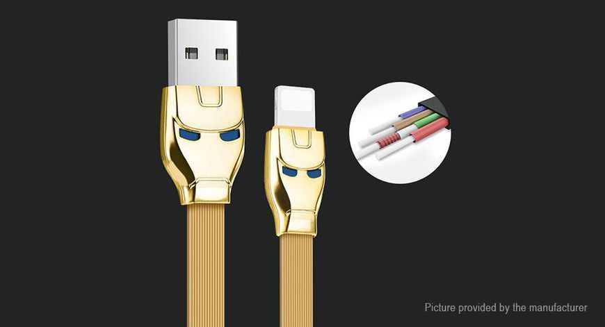 USB-кабель HOCO U14 Steel man Type-C (4 кольори) 50965 фото
