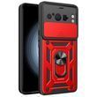 PC + TPU чохол Camshield armor для Google Pixel 8 Pro / червоний