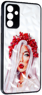 Чохол накладка New Prisma для Samsung Galaxy A04s (сасунг а04с) Ukrainian Girl 087061 фото