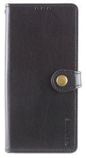 Шкіряний чохол книжка Galant Book для Poco C75 / чорний 201231 фото