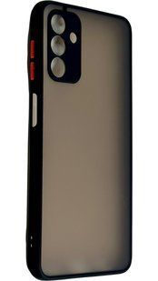 TPU чохол накладка Matte Color Case для Samsung Galaxy A04S чорний 092494 фото