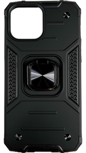 PC + TPU чехол New Transformer для iPhone 13 Pro Max (на айфон 13 про макс) черный 085775 фото