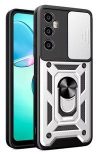 PC + TPU чехол Camshield Armor для Realme C65 4G / серебристый 097671 фото