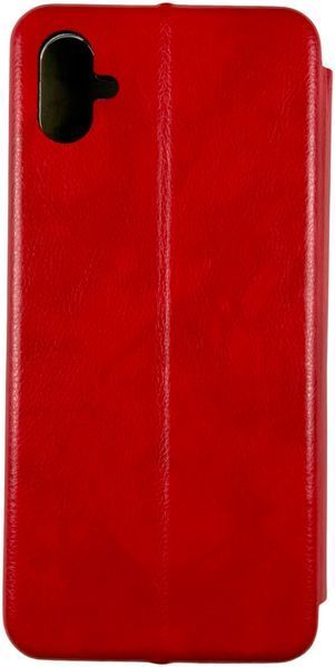 Чехол книжка Perforation book для Samsung Galaxy A04E (на самсунг а04е) красный 087513 фото