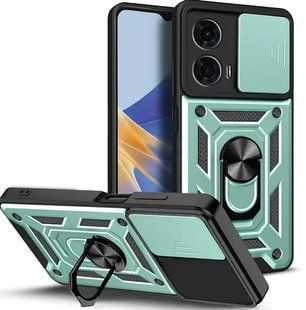 PC + TPU чехол Camshield Armor для Motorola Edge 50 Fusion / зеленый 201212 фото