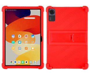 Чехол Friendly case на Xiaomi Redmi Pad SE 11" красный 092159 фото