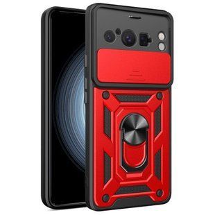 PC + TPU чохол Camshield armor для Google Pixel 8 Pro / червоний 094601 фото