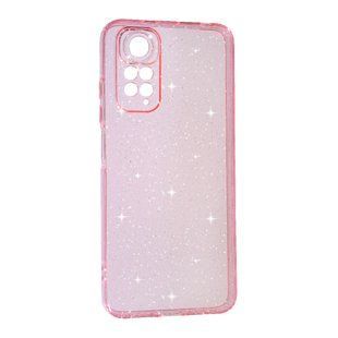Чохол силіконовий Clear Shine на Xiaomi Redmi Note 12S / рожевий 095129 фото