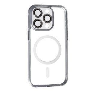 Чехол Aluminium With Magsafe для iPhone 15 Pro Max Grey 095204 фото