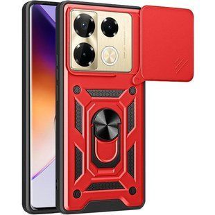 PC + TPU чохол Camshield armor для Infinix Note 40 Pro / червоний 097079 фото