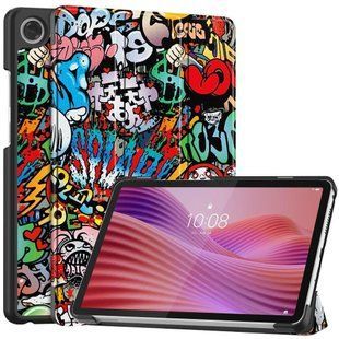 Чохол книжка Crazy Horse на планшет Lenovo Tab One (8.7") / graffiti 100070 фото