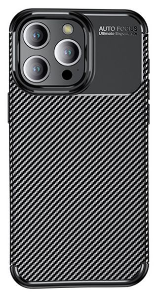 TPU чохол накладка Autofocus для iPhone 14 Pro Max / чорний 201860 фото