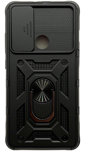PC + TPU чохол Camshield armor для ZTE Blade L210 (на зті блейд л210) чорний 85965 фото