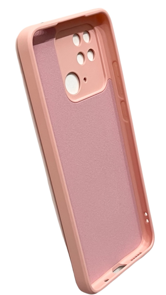 Чехол силиконовый Soft touch для Xiaomi Redmi 10C / розовый 086309 фото