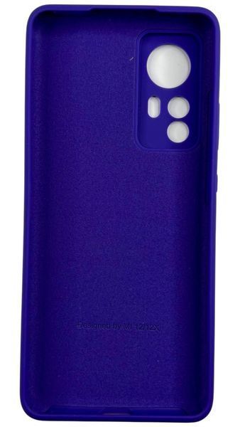 Чохол Soft touch для Xiaomi 12x / фіолетовий 095357 фото