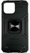 PC + TPU чехол New Transformer для iPhone 13 Pro Max (на айфон 13 про макс) черный 085775 фото 1