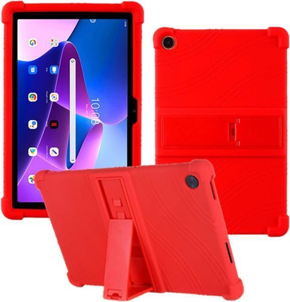 Чехол противоударный Friendly на Lenovo Tab M10 Plus (3 Gen) красный 094750 фото