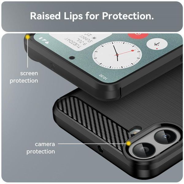 TPU чохол накладка Urban для CMF Phone 1 / чорний 097528 фото