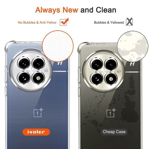 Чохол накладка WXD для OnePlus 13 / прозорий 098860 фото