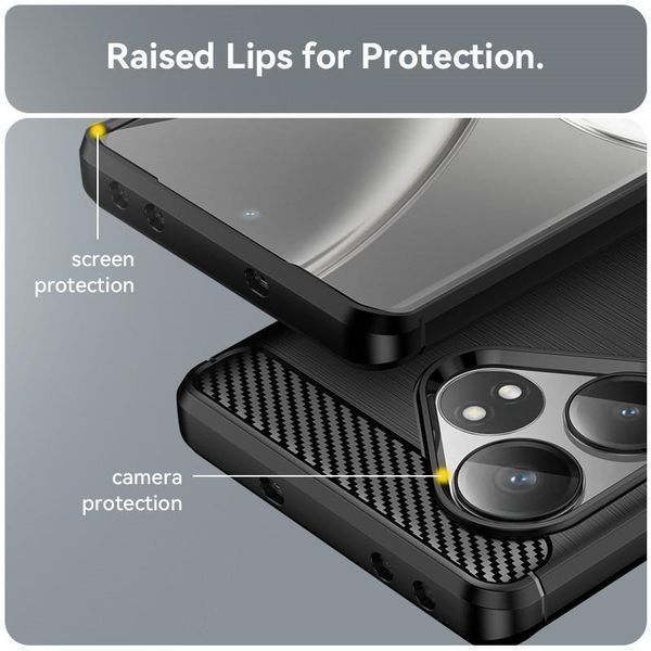 TPU чохол накладка Urban для Realme GT 6 / чорний 097518 фото