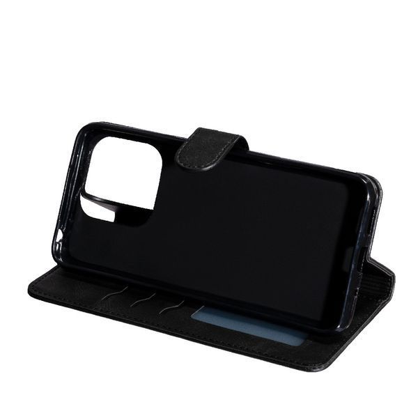 Чохол книжка Business book для Xiaomi Redmi 12C (наредмі 12ц) чорний 088215 фото