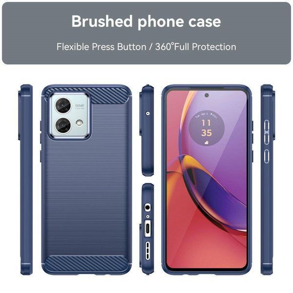 TPU чохол накладка Urban для Motorola G84 / чорний 093303 фото