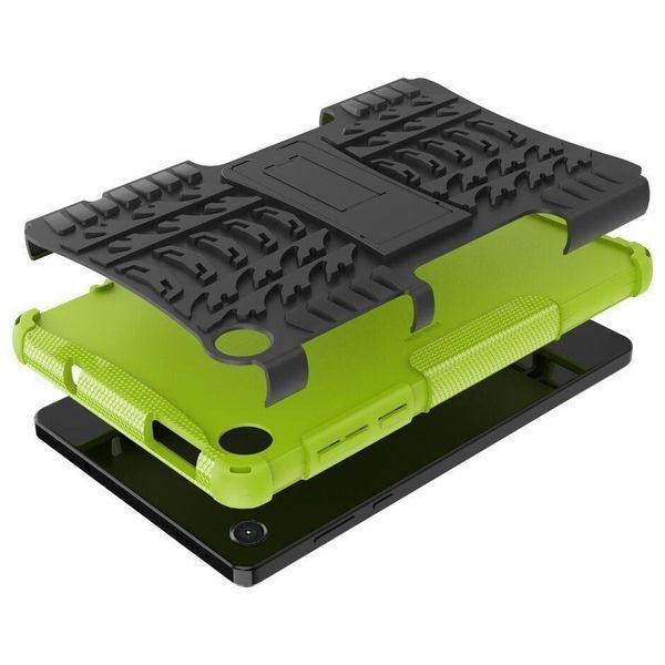 PC + TPU чехол Armor на Lenovo Tab M8 (4th Gen) зеленый 095556 фото