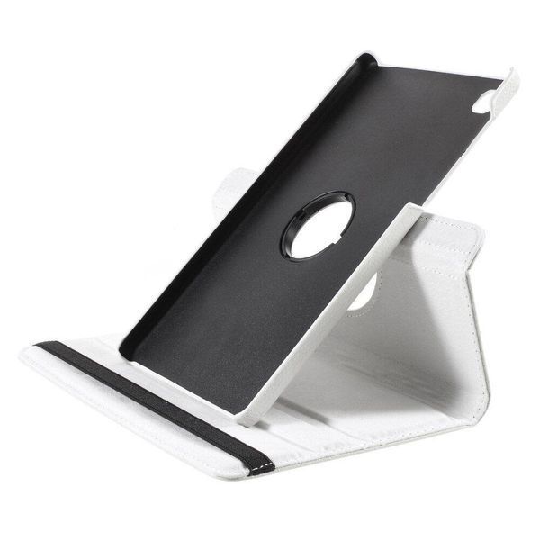Кожаный чехол книжка 360 для Samsung Galaxy Tab A7 Lite 8.7" (T220 / T225) / белый 093824 фото