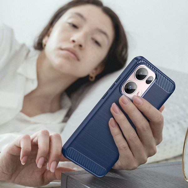 TPU чохол накладка Urban для OPPO Reno 13 Pro (5G) / синій 203299 фото