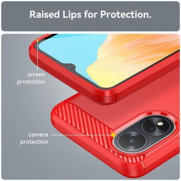 TPU чохол накладка Urban для OPPO A38 / червоний 093311 фото