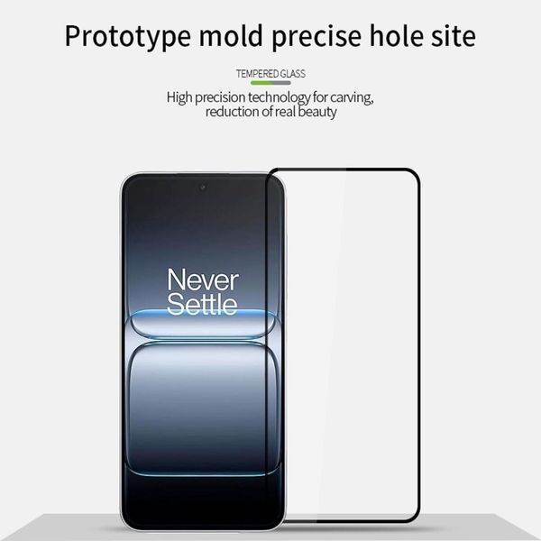 Захисне скло для Oneplus Nord 5 / чорний 100253 фото