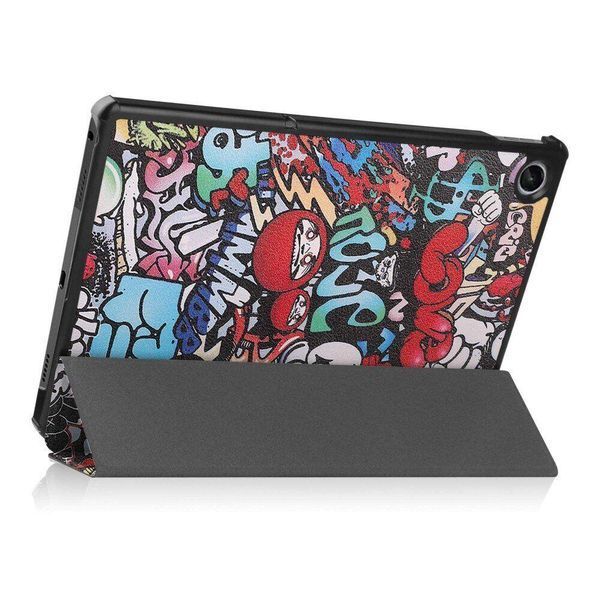 Чехол книжка Crazy Horse для Lenovo Tab M10 Plus (3rd Gen) 10.61" / граффити 093286 фото