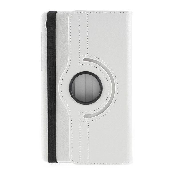 Кожаный чехол книжка 360 для Samsung Galaxy Tab A7 Lite 8.7" (T220 / T225) / белый 093824 фото