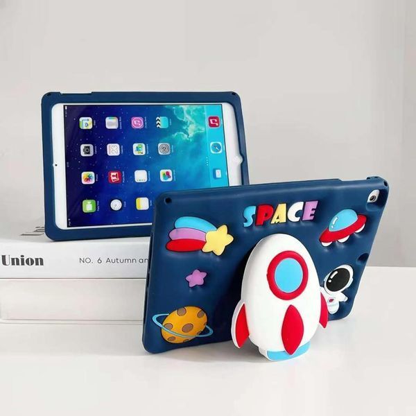 Чохол Happy Case на планшет iPad Air 11 (2024) 11" / Space Rocket (з ремінцем) 099280 фото