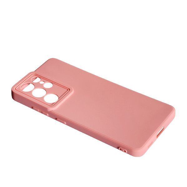 TPU чехол Smitt накладка бампер для Samsung Galaxy S21 Ultra (на самсунг с21 ультра) розовый 086716 фото