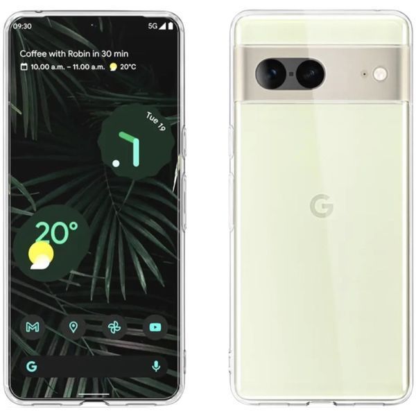 Ультратонкий 0,3 мм чохол для Google Pixel 7 (на гугл піксель 7) прозорий 087658 фото