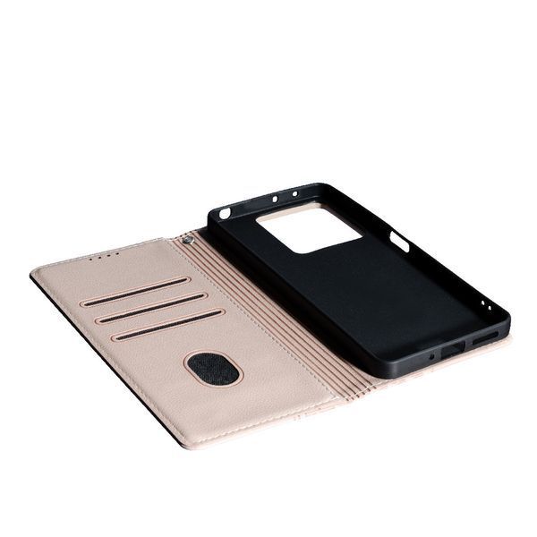 Чохол книжка Deluxe на Xiaomi Redmi Note 13 (5G) / рожевий 096306 фото