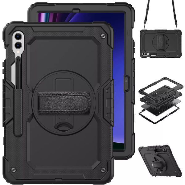 PC + TPU чохол Armor Cover Tablet на планшет Samsung Galaxy Tab S9 Ultra (14.6") / чорний 097604 фото