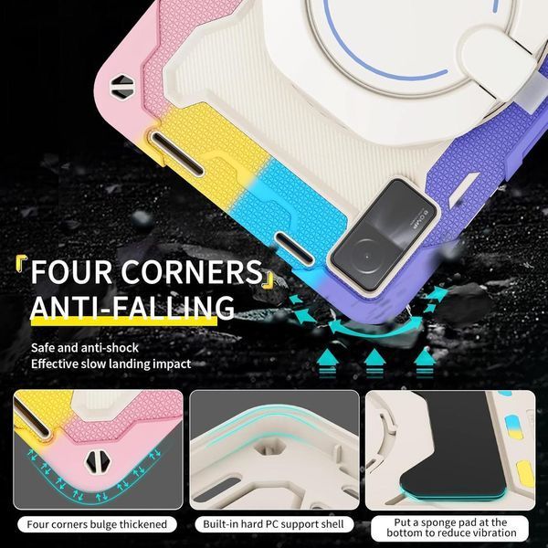Чохол Rainbow Armor Tablet на Xiaomi Redmi Pad SE 11" / рожевий 097789 фото