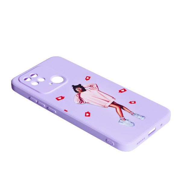 Чехол Art на Xiaomi Redmi 10C (на реди 10ц) Purple 086064 фото