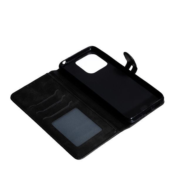 Чохол книжка Business book для Xiaomi Redmi 12C (наредмі 12ц) чорний 088215 фото