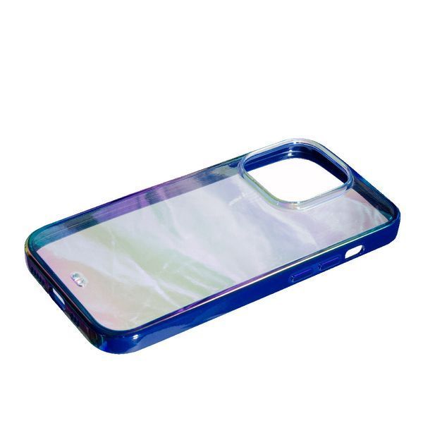 TPU чохол Gradient Color на iPhone 14 Pro (на айфон 14 про) синій 086666 фото