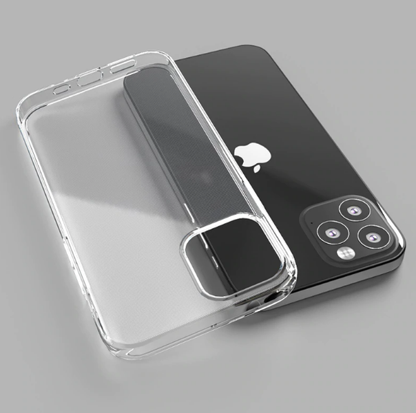 Ультратонкий чехол для Apple iPhone 12 Pro Max прозрачный 081948 фото