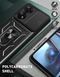 PC + TPU чехол Camshield armor для Oppo Reno 8T / серебристый 89434 фото 5
